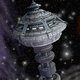 Image for article titled Exclusive Dark Matter Concept Art Is Loaded With Glorious Spaceships!